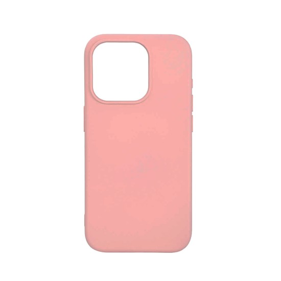 Capa de Silicone para Apple iPhone 15 Pro Rosa